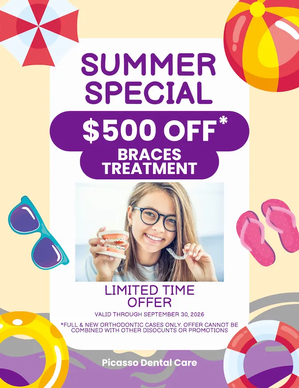 Summer special at Picasso Dental Care 